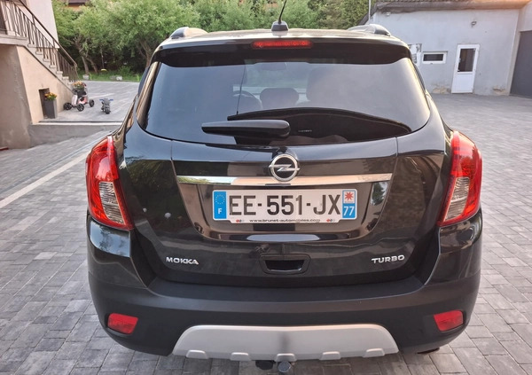 Opel Mokka cena 51000 przebieg: 132700, rok produkcji 2016 z Kraków małe 254